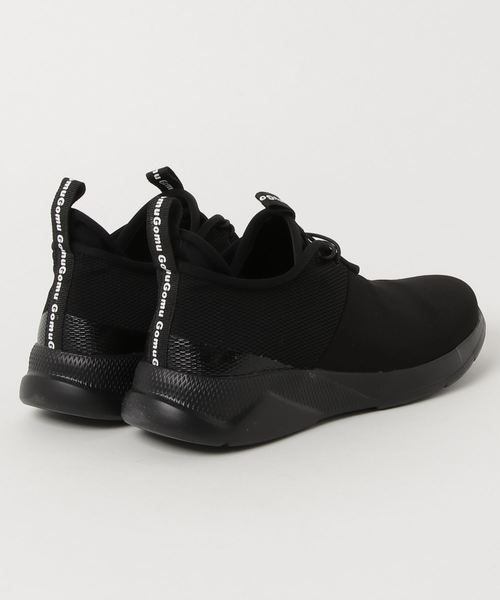 Gomu 56（ゴムゴム）の「☆洗える☆MEN'S ストレッチスニーカー（スニーカー・メンズ・ブラック×ホワイト/ブラック×ブラック/グレー×ホワイト・26cm/27cm/25cm/28cm）」の4枚目の写真