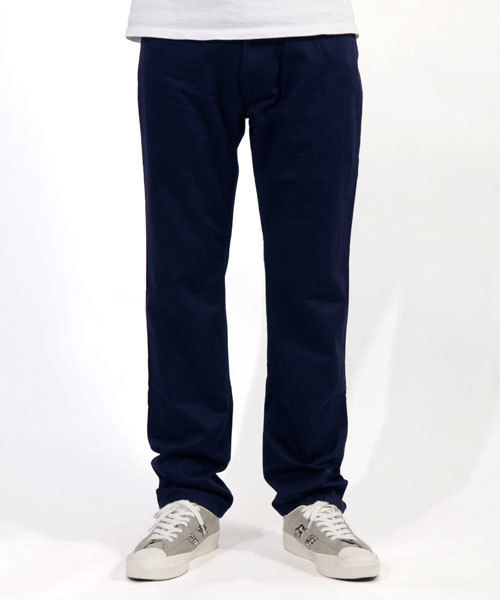 XLARGE（エクストララージ）の「5POCKET CHINO SLIM（チノパンツ・メンズ・ブラック/カーキ/バーガンディー/オリーブ/ネイビー・32inch/30inch/34inch/36inch）」の4枚目の写真