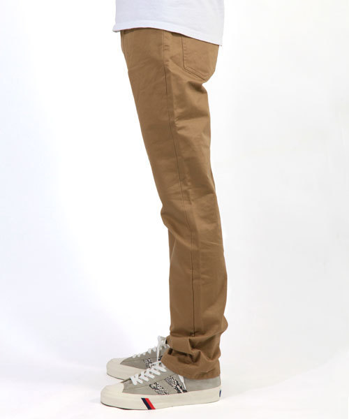 XLARGE（エクストララージ）の「5POCKET CHINO SLIM（チノパンツ・メンズ・ブラック/カーキ/バーガンディー/オリーブ/ネイビー・32inch/30inch/34inch/36inch）」の6枚目の写真