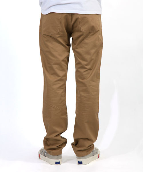 XLARGE（エクストララージ）の「5POCKET CHINO SLIM（チノパンツ・メンズ・ブラック/カーキ/バーガンディー/オリーブ/ネイビー・32inch/30inch/34inch/36inch）」の7枚目の写真