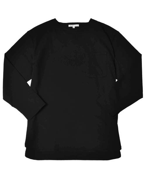 MinoriTY(マイノリティ)の「ルーズシルエット9分袖プルオーバーシャツ 半端袖(シャツ/ブラウス・メンズ・ブラック/ストライプ/ネイビー/グレー・L/M)」の11枚目の写真