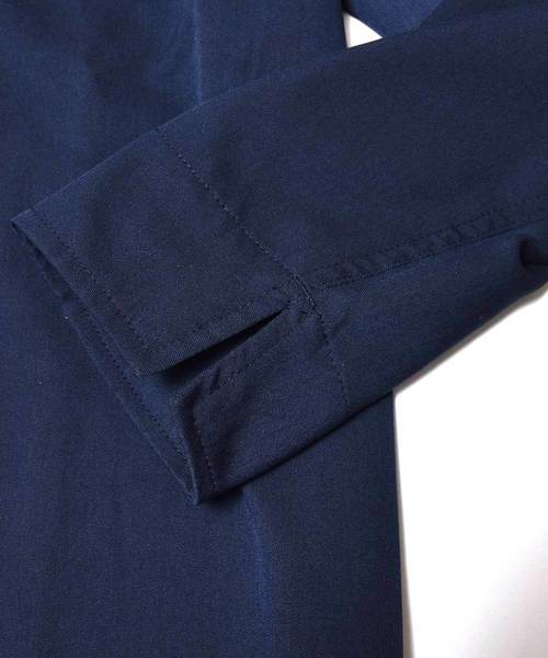 MinoriTY(マイノリティ)の「ルーズシルエット9分袖プルオーバーシャツ 半端袖(シャツ/ブラウス・メンズ・ブラック/ストライプ/ネイビー/グレー・L/M)」の17枚目の写真