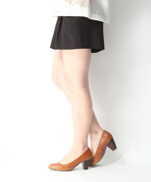 GLOBAL WORK(グローバルワーク)の「【GLOBAL WORK】TRタックキュロット(その他パンツ・レディース・グレー/ブラック・MEDIUM/LARGE)」の3枚目の写真