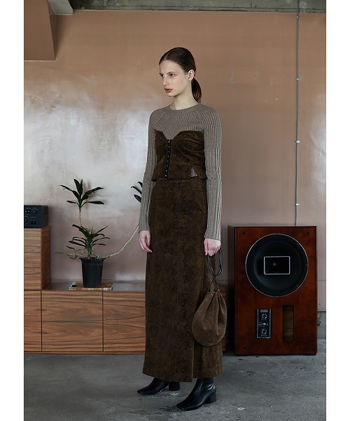 TODAYFUL（トゥデイフル）の「スエードサイクルバッグ（ハンドバッグ・レディース・キナリ/ブラウン/ネイビー・FREE）」の8枚目の写真