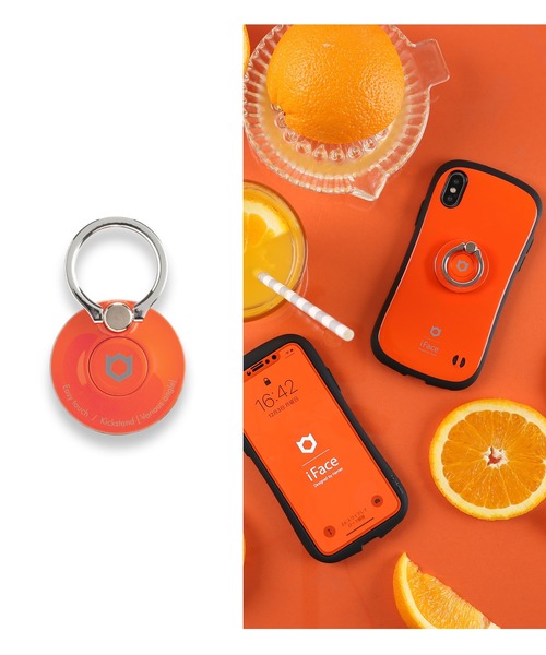 iFace（アイフェイス）の「iFace スマホリング  Finger Ring Holder 360度回転 インナーサークルタイプ 落下防止 リングホルダー ホールドリング（スマホグッズ・レディース・ホワイト/ブラック/パープル/レッド/シルバー/ゴールド/イエロー/オレンジ/グリーン/エメラルド/ミント/シルバーグレー/ベビーピンク/ピンクゴールド/フューシャピンク/ネイビー/グレー/カーキ/ベージュ/Red/サックスブルー/ブルーグラス/ラベンダー/ダークブルー/ブラウン・FREE）」の22枚目の写真