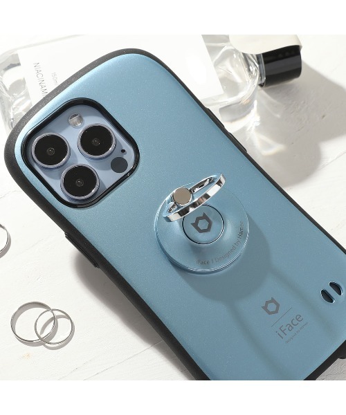 iFace（アイフェイス）の「iFace スマホリング  Finger Ring Holder 360度回転 インナーサークルタイプ 落下防止 リングホルダー ホールドリング（スマホグッズ・レディース・ホワイト/ブラック/パープル/レッド/シルバー/ゴールド/イエロー/オレンジ/グリーン/エメラルド/ミント/シルバーグレー/ベビーピンク/ピンクゴールド/フューシャピンク/ネイビー/グレー/カーキ/ベージュ/Red/サックスブルー/ブルーグラス/ラベンダー/ダークブルー/ブラウン・FREE）」の13枚目の写真