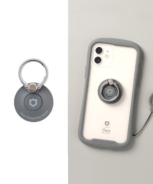 iFace（アイフェイス）の「iFace スマホリング  Finger Ring Holder 360度回転 インナーサークルタイプ 落下防止 リングホルダー ホールドリング（スマホグッズ・レディース・ホワイト/ブラック/パープル/レッド/シルバー/ゴールド/イエロー/オレンジ/グリーン/エメラルド/ミント/シルバーグレー/ベビーピンク/ピンクゴールド/フューシャピンク/ネイビー/グレー/カーキ/ベージュ/Red/サックスブルー/ブルーグラス/ラベンダー/ダークブルー/ブラウン・FREE）」の4枚目の写真