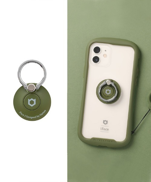 iFace（アイフェイス）の「iFace スマホリング  Finger Ring Holder 360度回転 インナーサークルタイプ 落下防止 リングホルダー ホールドリング（スマホグッズ・レディース・ホワイト/ブラック/パープル/レッド/シルバー/ゴールド/イエロー/オレンジ/グリーン/エメラルド/ミント/シルバーグレー/ベビーピンク/ピンクゴールド/フューシャピンク/ネイビー/グレー/カーキ/ベージュ/Red/サックスブルー/ブルーグラス/ラベンダー/ダークブルー/ブラウン・FREE）」の7枚目の写真