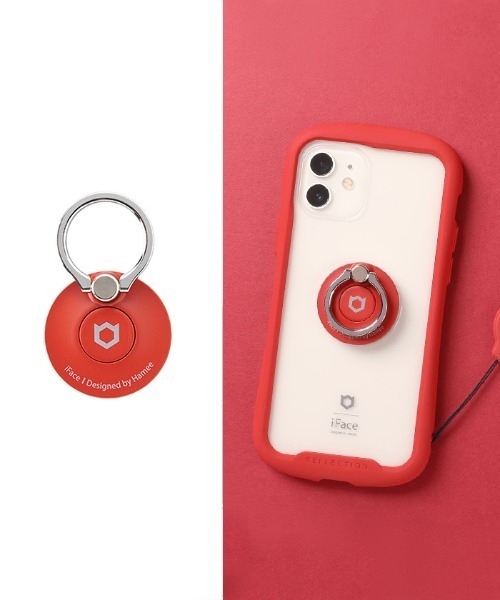iFace（アイフェイス）の「iFace スマホリング  Finger Ring Holder 360度回転 インナーサークルタイプ 落下防止 リングホルダー ホールドリング（スマホグッズ・レディース・ホワイト/ブラック/パープル/レッド/シルバー/ゴールド/イエロー/オレンジ/グリーン/エメラルド/ミント/シルバーグレー/ベビーピンク/ピンクゴールド/フューシャピンク/ネイビー/グレー/カーキ/ベージュ/Red/サックスブルー/ブルーグラス/ラベンダー/ダークブルー/ブラウン・FREE）」の21枚目の写真