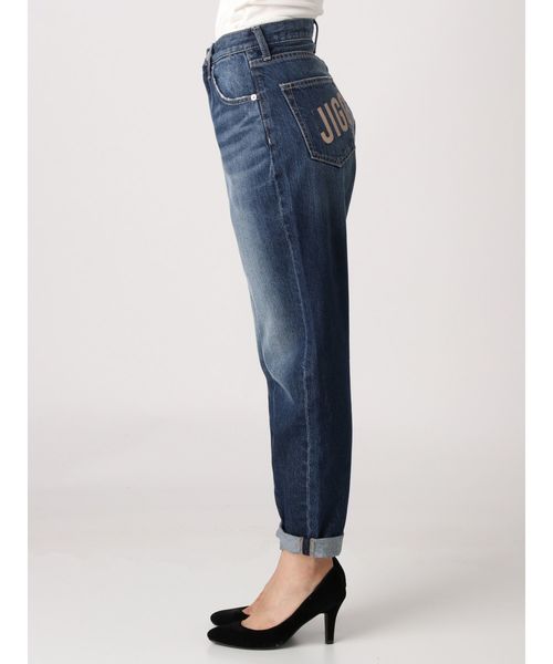 GYDA(ジェイダ)の「JIGGY BOOTY ボーイズデニムパンツ(デニムパンツ・レディース・インディゴブルー/ブルー・SMALL/MEDIUM/X-SMALL)」の7枚目の写真