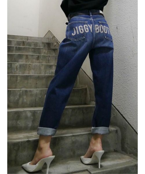 GYDA(ジェイダ)の「JIGGY BOOTY ボーイズデニムパンツ(デニムパンツ・レディース・インディゴブルー/ブルー・SMALL/MEDIUM/X-SMALL)」の15枚目の写真