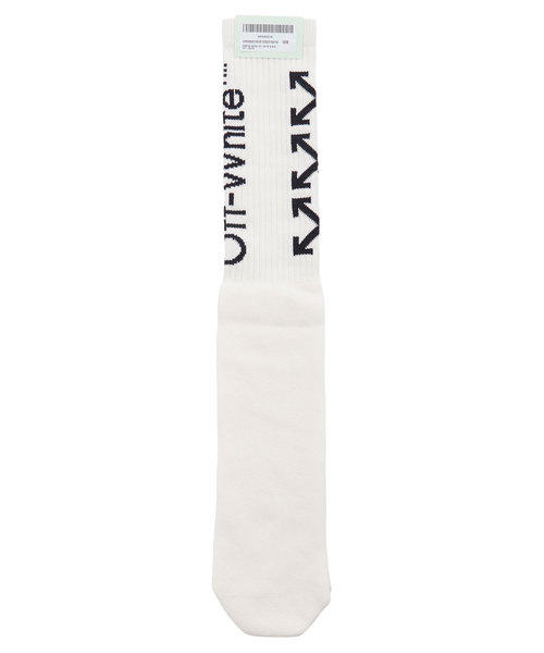 off white(オフホワイト)の「OFF-WHITE “ARROWS”ソックス(ソックス/靴下・メンズ・ホワイト・FREE)」の3枚目の写真