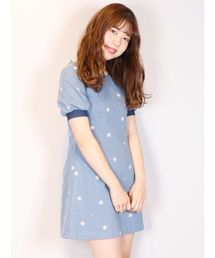 dazzlin | レトロパフスリーブワンピース(ワンピース)