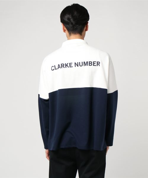 WEGO(ウィゴー)の「WEGO/ドルマンスリーブハーフジップビッグシルエットプルオーバー(スウェット・メンズ・ホワイト/ブラック・MEDIUM/LARGE)」の5枚目の写真