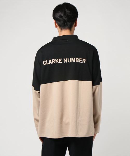 WEGO(ウィゴー)の「WEGO/ドルマンスリーブハーフジップビッグシルエットプルオーバー(スウェット・メンズ・ホワイト/ブラック・MEDIUM/LARGE)」の4枚目の写真