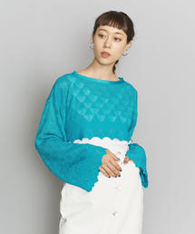 TAN | ＜TAN＞レースニットボレロ(ニット/セーター)