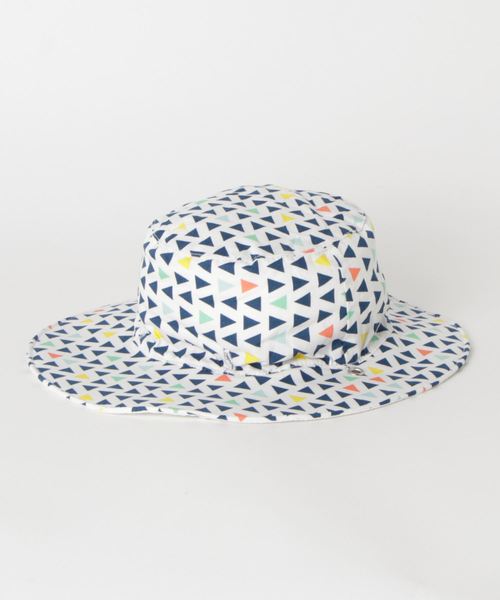 COMECHATTO&CLOSET（カムチャットアンドクロゼット）の「KiETLA HAT（ハット・キッズ・ネイビー/カーキ/ピンク/イエロー/ライトピンク/ブラック系その他2/ネイビー×ホワイト・MEDIUM/LARGE/SMALL）」の4枚目の写真