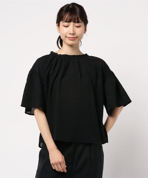 LOWRYS FARM(ローリーズファーム)の「ヨウリュウブラウスSS 841186(シャツ/ブラウス・レディース・オフホワイト/エンジ/ベージュ/ブラック・FREE)」の17枚目の写真