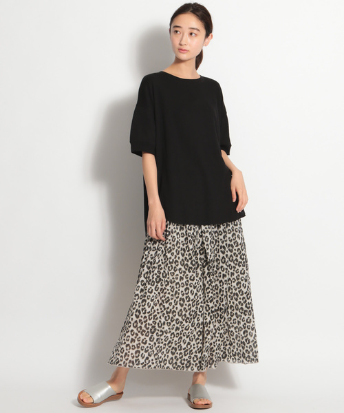 niko and...（ニコアンド）の「コットンボイルアソートフレアロングスカート（スカート・レディース・ネイビー/グレー/ボルドー・FREE）」の13枚目の写真