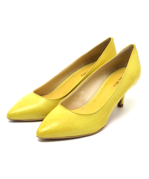 ROSE BUD（ローズバッド）の「370 DELAVE MED HEEL PUMPS（パンプス・レディース・グレー/ターコイズブルー/イエロー・36/35/37/39/38）」の3枚目の写真