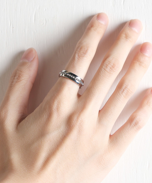 rufsh(ルフシュ)の「【rufsh/ルフシュ】stainless ball ring/ ステンレスリング RF1908CJSR04(リング・レディース・シルバー/ゴールド・#13/#11)」の3枚目の写真