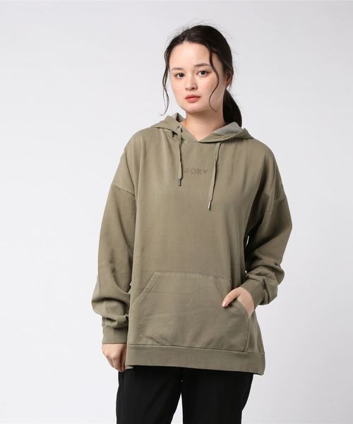 ROXY(ロキシー)の「ROXY/ロキシー RPO194624T パーカー(パーカー・レディース・ブラック/ブラウン/カーキ/ライム・S/M)」の3枚目の写真