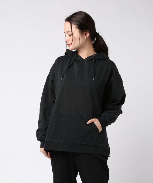ROXY(ロキシー)の「ROXY/ロキシー RPO194624T パーカー(パーカー・レディース・ブラック/ブラウン/カーキ/ライム・S/M)」の1枚目の写真