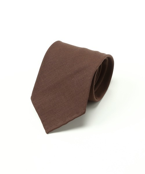Cricket（クリケット）の「「AD&C」アーディ アンド シー HOLLAND&SHERRY製生地 無地 ネクタイ（ネクタイ・メンズ・グレー/ネイビー/キャメル・FREE）」の3枚目の写真