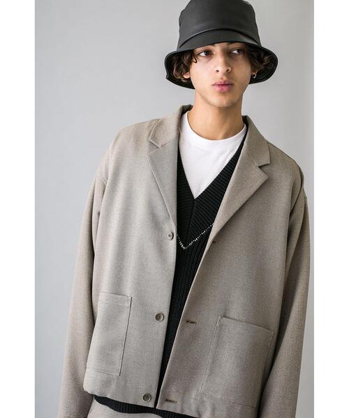 MONKEY TIME（モンキータイム）の「＜monkey time＞ PE SHARK SKIN CPO SHIRT/シャツ（シャツ/ブラウス・メンズ・ベージュ・L/S/M/XL）」の9枚目の写真