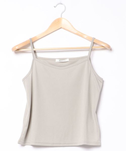 archives（アルシーヴ）の「キャミ付きシアー楊柳半袖プルオーバー（Tシャツ/カットソー・レディース・グレー/ミント/ピンクベージュ/アイボリー/グリーン/モカ/ピンク系その他・MEDIUM）」の15枚目の写真