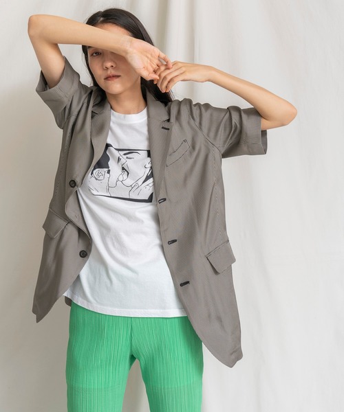 MAISON SPECIAL ベージュ ショートジャケット M 1968388189.jpg?1689082970