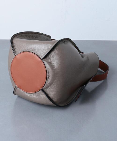 the dilettante(ザ・ディレッタント)の「<the dilettante(ディレッタント)>ONE HANDLE バッグ★(ハンドバッグ・レディース・グレー・FREE)」の3枚目の写真