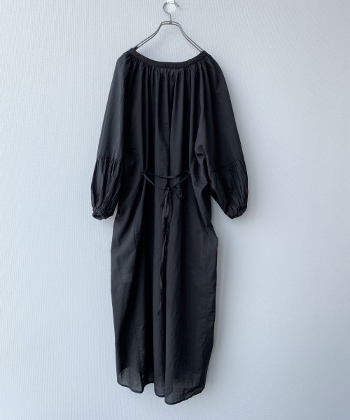 LOWRYS FARM（ローリーズファーム）の「ボイルワンピース／７Ｓ　886442（ワンピース・レディース・オフホワイト/イエロー/ブラック/パープル/ブラウン/ブルー・FREE）」の14枚目の写真