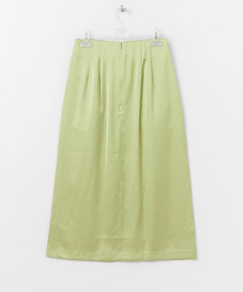 LAATO(ラート)の「SATIN TIGHT SKIRT(スカート・レディース・グレー/オフホワイト/イエロー・FREE)」の9枚目の写真