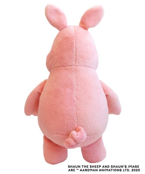 ひつじのショーン（ヒツジノショーン）の「ひつじのショーン ぬいぐるみ/イタズラブタ クラシック smile 25cm（おもちゃ・レディース・ピンク・ONE SIZE）」の2枚目の写真