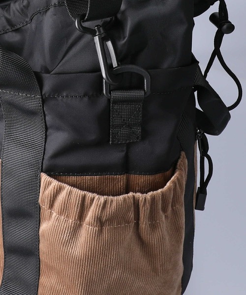 CAMP7（キャンプセブン）の「【CAMP7】コーデュロイ切替えショルダー（ショルダーバッグ・レディース・ブラウン/グレー・ONE SIZE）」の8枚目の写真