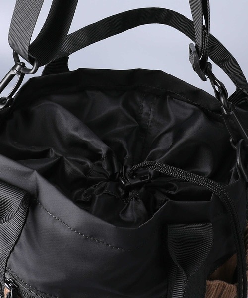 CAMP7（キャンプセブン）の「【CAMP7】コーデュロイ切替えショルダー（ショルダーバッグ・レディース・ブラウン/グレー・ONE SIZE）」の7枚目の写真