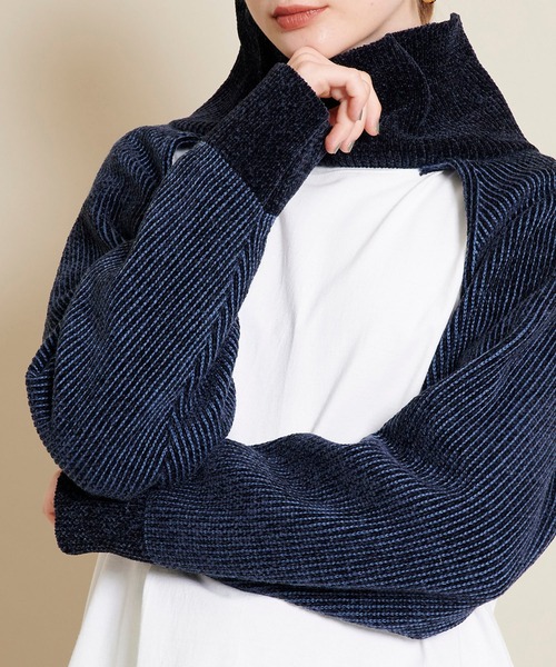 TAN（タン）の「【TAN(タン)】コーデュロイライクスリーブ 20AW-8 
