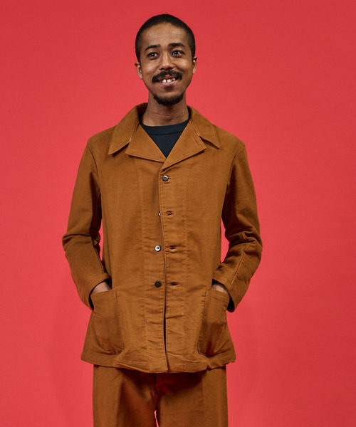 ITALIAN MILITARY MOLESKIN JACKET&PANT / イタリアン ミリタリー