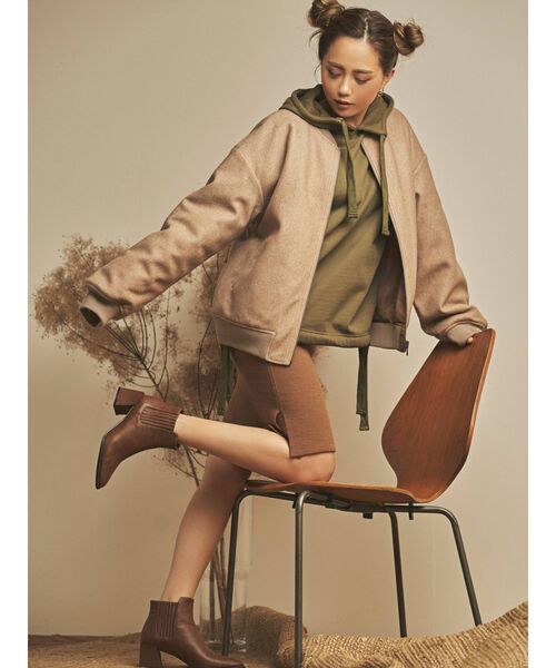 RESEXXY(リゼクシー)の「【IS】サイドゴアブーツ(ブーツ・レディース・ブラック/ブラウン・SMALL/MEDIUM/LARGE)」の9枚目の写真