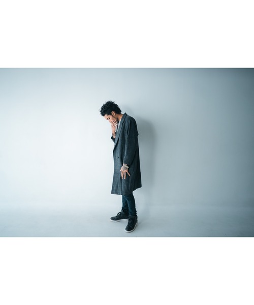 VIBGYOR（ヴィブジョー）の「【360】チェスターコート（チェスターコート・メンズ・ブラック/グレイッシュベージュ/オリーブ/ブラウン系その他/グレー系その他・LARGE/MEDIUM）」の10枚目の写真