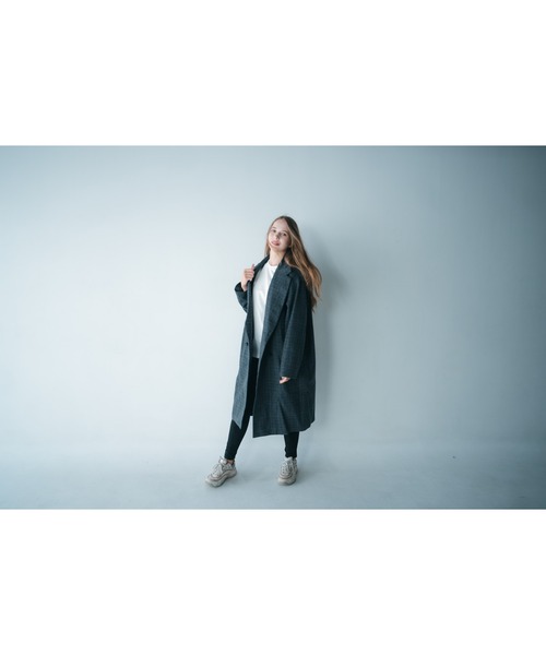 VIBGYOR（ヴィブジョー）の「【360】チェスターコート（チェスターコート・メンズ・ブラック/グレイッシュベージュ/オリーブ/ブラウン系その他/グレー系その他・LARGE/MEDIUM）」の11枚目の写真