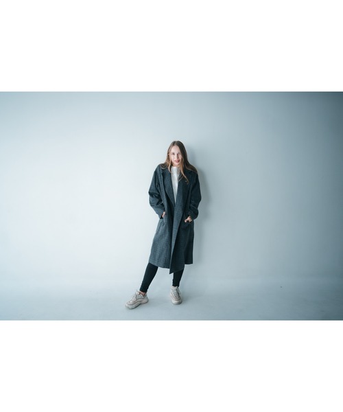 VIBGYOR（ヴィブジョー）の「【360】チェスターコート（チェスターコート・メンズ・ブラック/グレイッシュベージュ/オリーブ/ブラウン系その他/グレー系その他・LARGE/MEDIUM）」の13枚目の写真