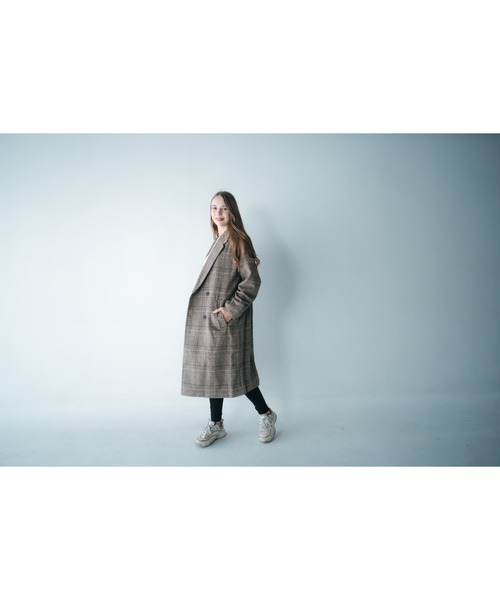 VIBGYOR（ヴィブジョー）の「【360】チェスターコート（チェスターコート・メンズ・ブラック/グレイッシュベージュ/オリーブ/ブラウン系その他/グレー系その他・LARGE/MEDIUM）」の16枚目の写真