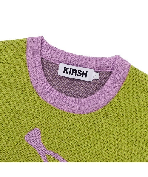 KIRSH(キルシー)の「【KOREA KIRSH オリジナルライン】『KIRSH/キルシー』BIG CHERRY JACQUARD KNIT/ビックチェリー ジャガード ニット(ニット/セーター・レディース・グリーン/パープル/オレンジ・FREE)」の22枚目の写真