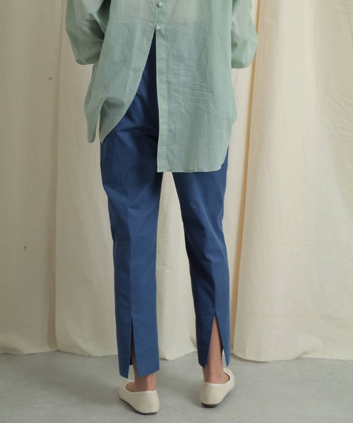 SENSE OF PLACE by URBAN RESEARCH(センスオブプレイスバイアーバンリサーチ)の「バックスリットストレートワイドパンツ(その他パンツ・レディース・ブラック/ベージュ/ロイヤルブルー・SMALL/MEDIUM)」の7枚目の写真