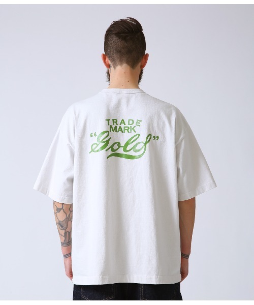【関税&送料込】Golden  Deluxe Brand White Cotton T-Shi 関税&送料込】Golden Goose Deluxe Brand White Cotton T-Shi