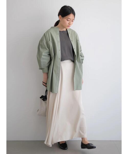 AMERICAN HOLIC（アメリカンホリック）の「編み違いカットプルオーバー　＊（Tシャツ/カットソー・レディース・チャコールグレー/アイボリー/ライトピンク・M/L）」の17枚目の写真