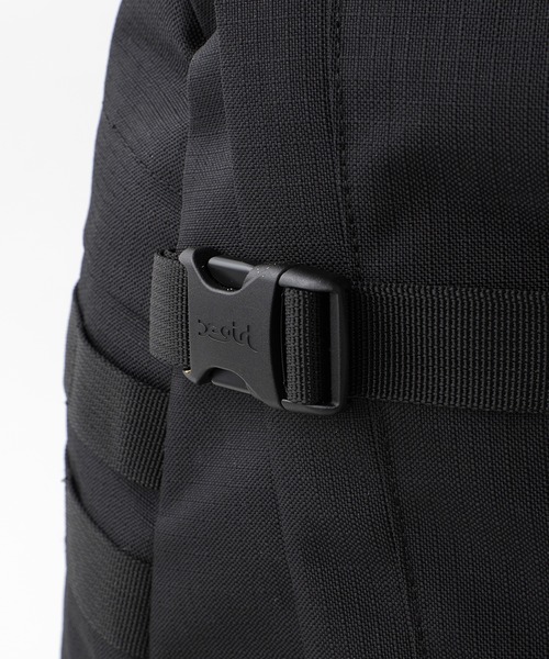 X-girl（エックスガール）の「定番｜MILLS LOGO ADVENTURE BACKPACK（バックパック/リュック・レディース・ブラック/レッド/イエロー/マルチ・ONE SIZE）」の10枚目の写真