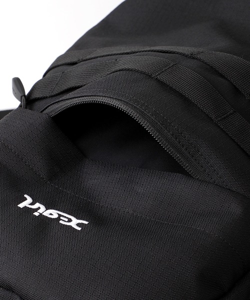 X-girl（エックスガール）の「定番｜MILLS LOGO ADVENTURE BACKPACK（バックパック/リュック・レディース・ブラック/レッド/イエロー/マルチ・ONE SIZE）」の13枚目の写真